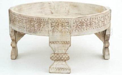 Teak Wood Coffee Table, Side Table, Teak Wood von Indo Vintage Living
