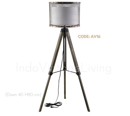 Industrial Floor Lamp von Indo Vintage Living