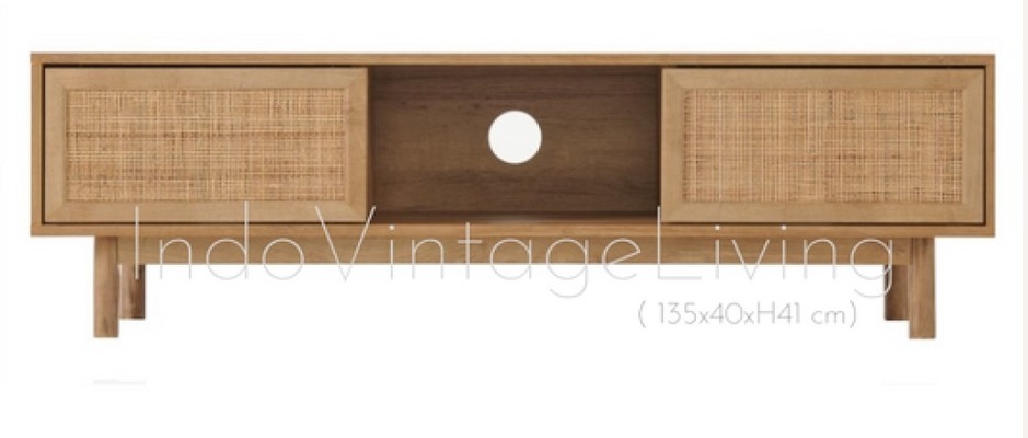 TV Cabinet 2 Doors von Indo Vintage Living