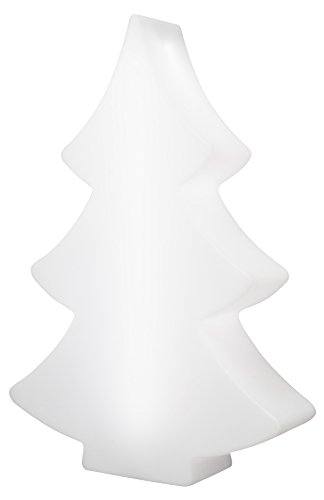8 seasons design Shining Tree LED Weihnachtsbaum (78 cm, weiß), mit Farbwechsler (15 Farben), inkl. Leuchtmittel, beleuchteter Tannebaum, Weihnachts-Deko, Winter-Deko, für außen + innen von 8 seasons