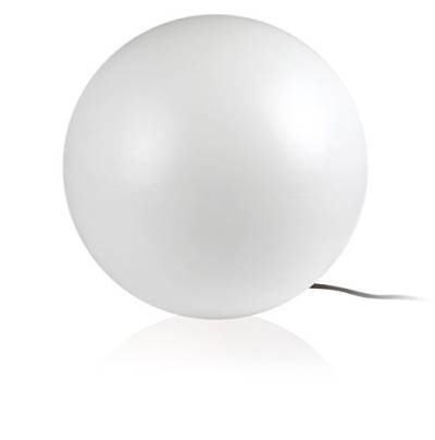 8 seasons design Shining Globe Kugel-Leuchte Ø 50cm, weiß, E27 Fassung inkl. RGB LED Leuchtmittel für warmweißes und buntes Licht, Kugel-Lampe für außen und innen von 8 seasons