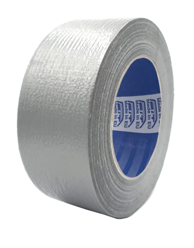 ACIT Gewebeband, panzerband, fabric tape, 50 mm x 25 m, Reparaturband, universal fabric adhesive tape (Grau) von ACIT
