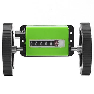 AILOOCEDI Meterzähler, Digitales Messrad, 1 Stück Mechanisches Längenzähler-Meterzähler-Rollrad, für Textilien, Druck, Kunstleder, Grün von AILOOCEDI