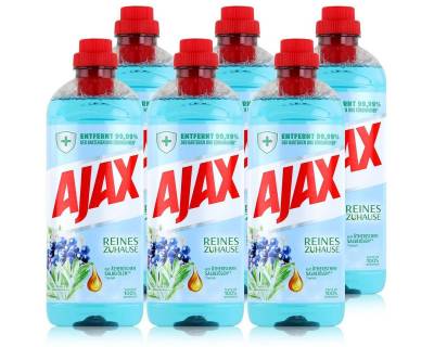 AJAX Ajax Allzweckreiniger Reines Zuhause Salbei & Holunderblüten 1L (6er P Allzweckreiniger von AJAX