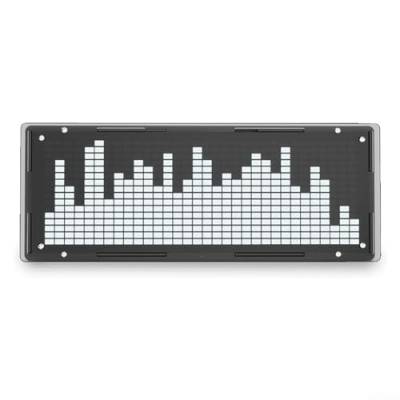 Musikspektrum-Display-Analysator, Pektrum-Analysator, Audio-Pegel, 32-Bit, Stereo, VU-Meter, Musik-Rhythmus-Spektrum-LED, Weiß von ARMYJY