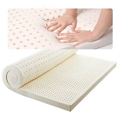 100% Latex Topper - Comfort Mattress Topper Made - Natural Latex Topper,3in,100 x 200 cm von ARyako