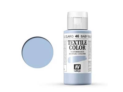 Textilfarbe Vallejo Textile Color 40046 Baby Blue (60ml) von AV Vallejo