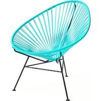 Acapulco Design - Acapulco Classic Chair, aqua verde / schwarz von Acapulco Design