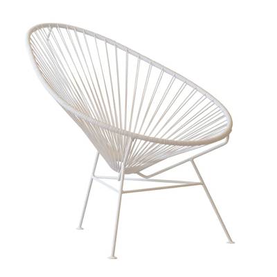 Acapulco Design - Acapulco Classic Chair Gestell weiß - weiß, weiß/Sitzfläche PVC/Gestell Stahl pulverbeschichtet/BxHxD 70x90x95cm von Acapulco Design