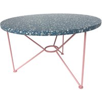 Acapulco Design - The Low Table, H 36 x Ø 65 cm, Terrazzo / memphisblau von Acapulco Design
