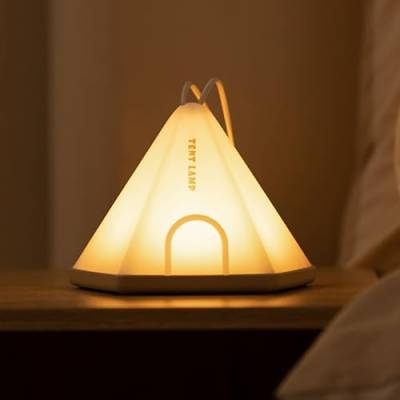 Annmore Nachtlicht Kinder Zelt Dimmbares Stilllicht Baby Klein Nachttischlampe Tragbares Camping Beleuchtung Aufhängbar Geschenk Mädchen von Annmore