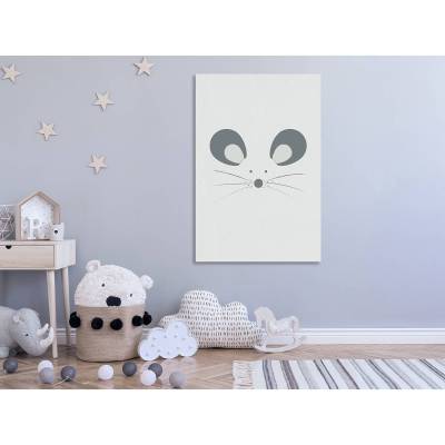 Wandbild Curious Mouse von Artgeist