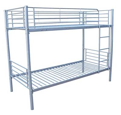 Avanti Trendstore - Etagenbett in Metall, Lattenroste inklusive, Tragfähigkeit 250kg. Liegeflächen: 90x200 cm, Höhe: 165cm von Avanti Trendstore