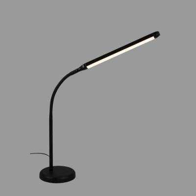 BRILONER – LED Nachttischlampe Touch Dimmbar, Schreibtischlampe LED, LED Tischlampe, LED Leselampe für Home Office, 4 Stufig Dimmbar, Schwarz von BRILONER