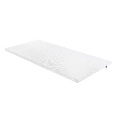 Badenia Kaltschaumtopper Irisette 140x200 cm Ergonomische Anpassung Weiß von Badenia