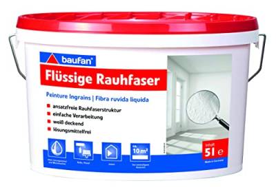 Baufan 5 Liter Flüssige Rauhfaser von Baufan