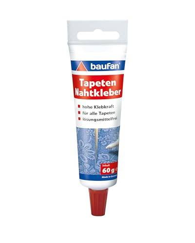 "Baufan Nahtkleber, zum Nachkleben ""aufgeplatzter"" Tapetennähte, 60 g", transparent von Baufan