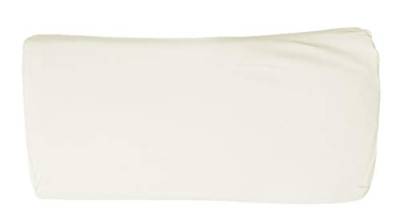Bellana Nackenstützkissen Gesundheitskissen Kissenbezug de Luxe L 60-65 x 30-35 x 11-14 cm in Schnee von Bellana