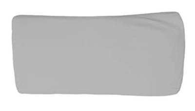 Bellana Nackenstützkissen Gesundheitskissen Kissenbezug de Luxe L 60-65 x 30-35 x 11-14 cm in Silber von Bellana