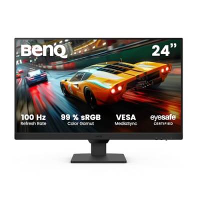 BenQ GW2490E 24 Zoll Monitor, Gaming 100Hz, Full-HD, IPS, Eye-Care, HDMI, DP von BenQ