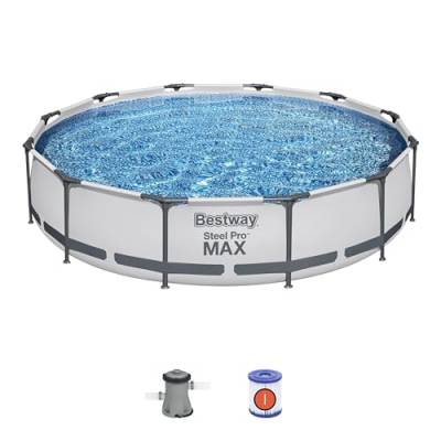 Bestway Stahl Pro Max 3,66 x 76 cm Pool Set 56088 Blau von Bestway