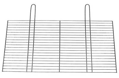 BitWa Robuster Grillrost aus Edelstahl 50x35cm - Rostfreies Grillgitter für Genießer und Hobbyköche zum leckeren Grillen auf Grill oder Grillkamin von BitWa