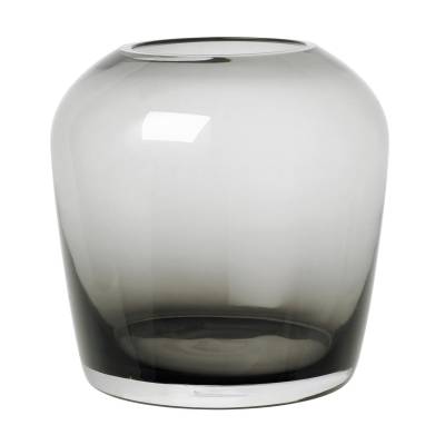 Blomus - Leta L Vase - rauch/H 15cm x Ø 15cm von Blomus