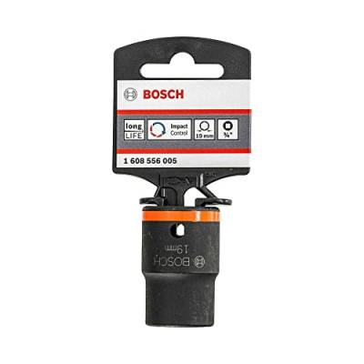 Bosch Pro Steckschlüsseleinsatz mit 3/4"-Innenvierkantaufnahme für Sechskantschrauben (Schlüsselweite: 19 mm) von Bosch Accessories