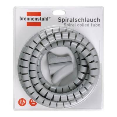 Brennenstuhl Spiralschlauch L = 2,5m; Ø = 20mm grau von Brennenstuhl