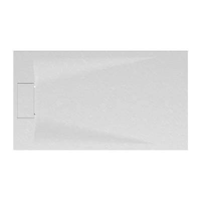 Breuer Duschwanne 'Lite Line' Steinoptik weiß 90 x 160 cm von Breuer