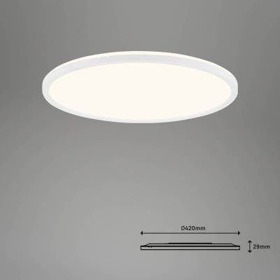 LED-Deckenlampe Slim S dimmbar CCT weiß Ø 45 cm von Briloner