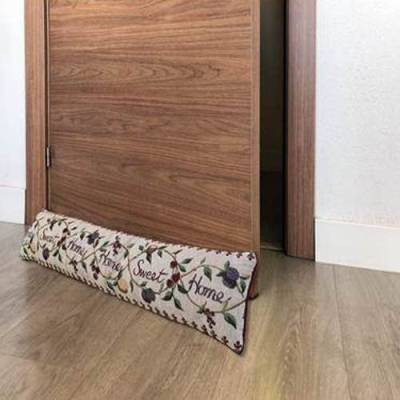 Bresme Dekorative Textil-Zugluftstopper für Türuntergänge, Original Design der Home-Kollektion, mit Universalgröße 85 cm lang von BURCASA