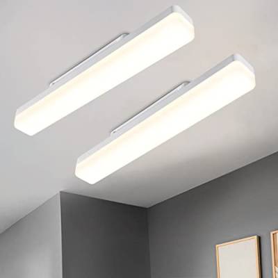 CBJKTX LED Deckenleuchte deckenlampe Tageslicht weiß - 4000K für küche Wohnzimmer schlafzimmer balkon Flur Garage Keller IP20 wandleuchte tageslichtlampe (40cm) von CBJKTX