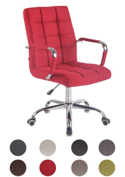 Bürostuhl 136 kg belastbar-Drehstuhl Chefsessel Schreibtischstuhl-versch. Farben von CLP