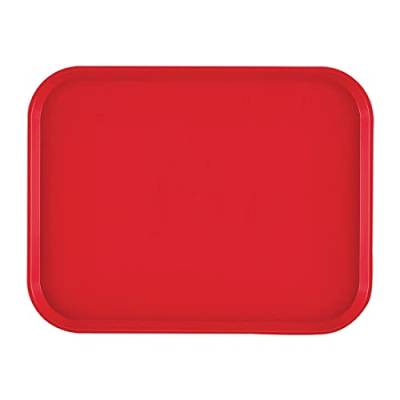 Fast food dienblad 410x300mm Interhal 1216FF-163 Red von Cambro