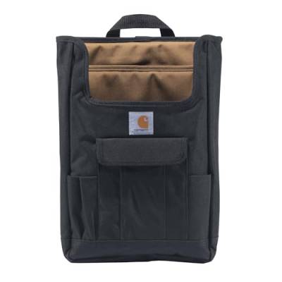 Carhartt Herren Auto-Organizer für Vordersitz, Beifahrersitz-Aufbewahrung und Organisation für Akten, Ordner, Laptop und mehr, Schwarz, One Size von Carhartt