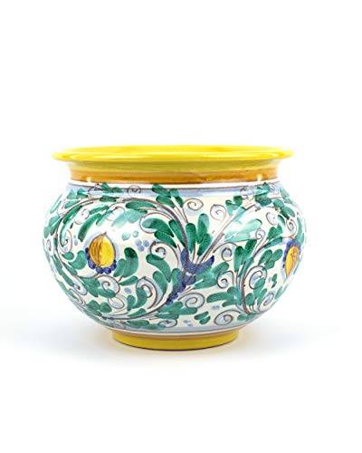CEAR Ceriche - Keramik Vasenhalter von Caltagirone handgefertigt von Ceramiche Azzaro & Romano Caltagirone