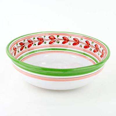 CEAR ceramiche - Sizilianische Salatschüssel aus Keramik aus Caltagirone, handbemalt von Ceramiche Azzaro & Romano Caltagirone