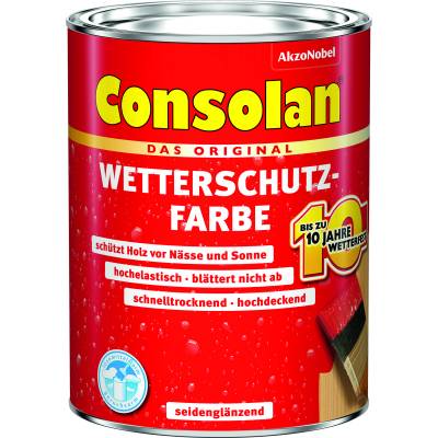 Consolan Holzfarbe taubenblau 2,5 l von Consolan