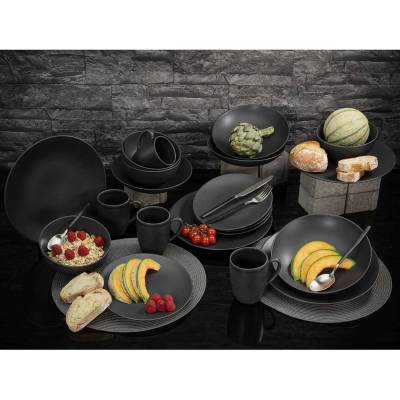 Kombiservice Soft Touch BLACK (20-tlg.) von Creatable