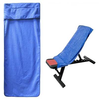 DAWRIS Fitness Handtuch Fitnessstudio, Sporthandtuch Fitnessstudio 120x50cm Mikrofaser Handtuch Groß mit Reißverschlusstasche, Sport Handtuch Gym Handtuch Trainingshandtuch, Sport Handtücher Baumwolle von DAWRIS