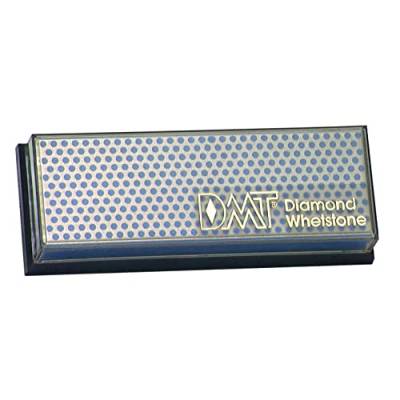 DMT Diamond Whetstone Wetzstein – grob mit Plastikbox, 15,2 cm / 6 Zoll, 1 Stück, W6CP von DMT