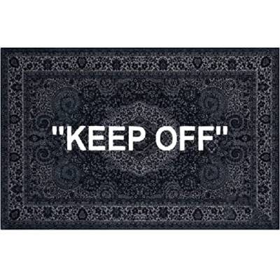 Keep Off Teppich, Wohnzimmer Teppiche, Schlafzimmer Nachttisch Erker Fenster Teppich, Bereich Teppich Flur Fußmatten 60 * 90cm von DYBTPTOP