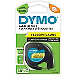 Dymo LT S0721620 / 91202 Authentic LetraTag Schriftband Selbstklebend Gelb 12 mm x 4m von DYMO