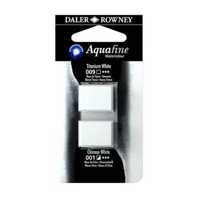 Aquafine H/P Blister Set 23 titanium white/chinese white von Daler Rowney