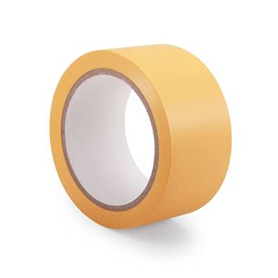 Putzklebebänder, Malerkrepp, Klebeband für Malerarbeiten, Lackieren & Verputzen, PVC-Abdeckband, Industrielles Klebeband, Selbstklebebänder, Leicht Abziehbar, Zum Abdecken und Verbinden 50mm x 25m von Dilltel-Astasch