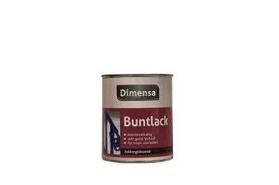 750 ml Seidenglanzlack / Buntlack Rapsgelb Ral.1021 von Dimensa