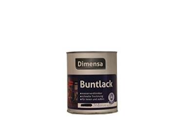 Dimensa Buntlack RAL 9005 tiefschwarz seidenmatt 750 ml von Dimensa