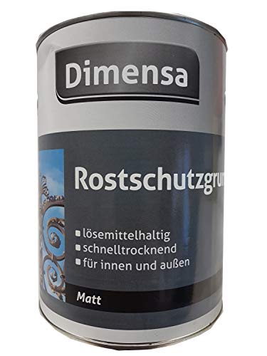 Dimensa Rostschutz Grundierung 750ml oxydrot von Dimensa