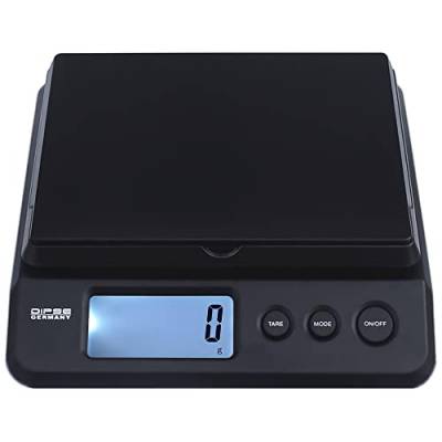 Dipse Parcel 25/20 / 10 kg - Digitale Paketwaage Briefwaage mit USB- oder Batteriebetrieb und 2g / 1g / 0,5g Teilung von DIPSE